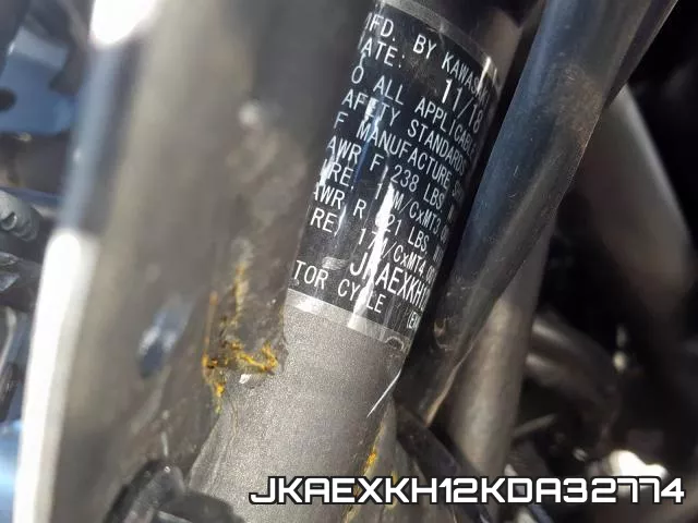 JKAEXKH12KDA32774 фото 2
