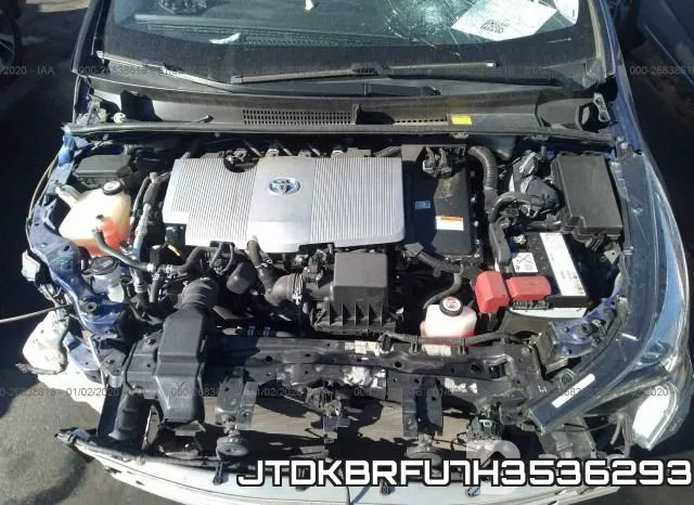 JTDKBRFU7H3536293 фото 2