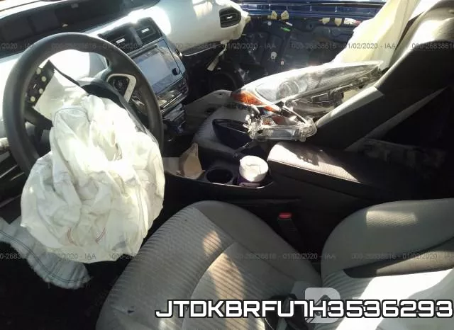 JTDKBRFU7H3536293 фото 6