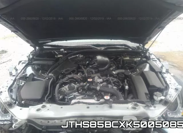 JTHS85BCXK5005085 фото 2