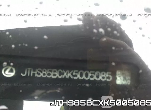 JTHS85BCXK5005085 фото 8