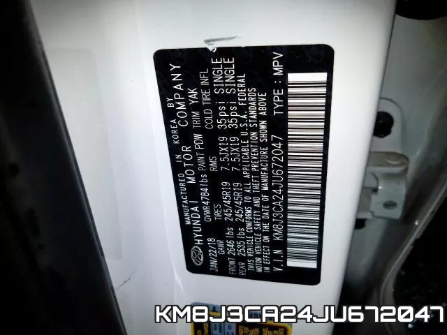 KM8J3CA24JU672047 фото 2