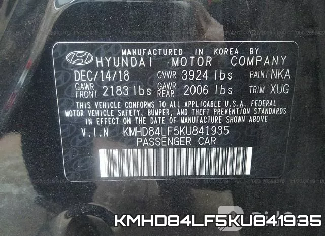 KMHD84LF5KU841935 фото 8