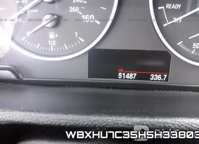 WBXHU7C35H5H33803 фото 5
