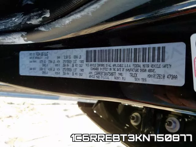 1C6RREBT3KN750877 фото 2