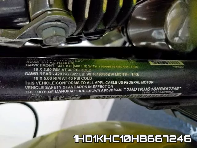 1HD1KHC10HB667246 фото 2