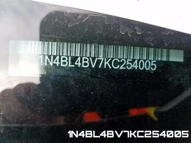 1N4BL4BV7KC254005 фото 2