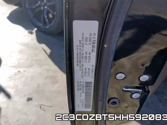 2C3CDZBT5HH592083 фото 2