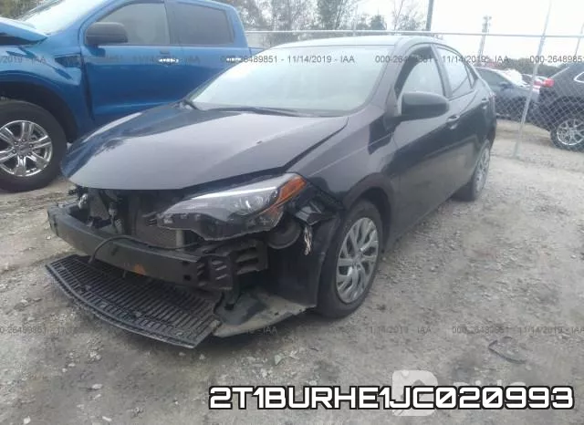 2T1BURHE1JC020993 фото 2