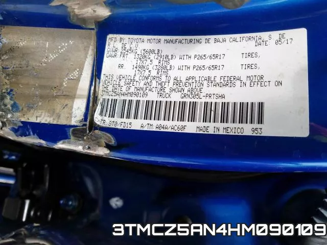 3TMCZ5AN4HM090109 фото 2