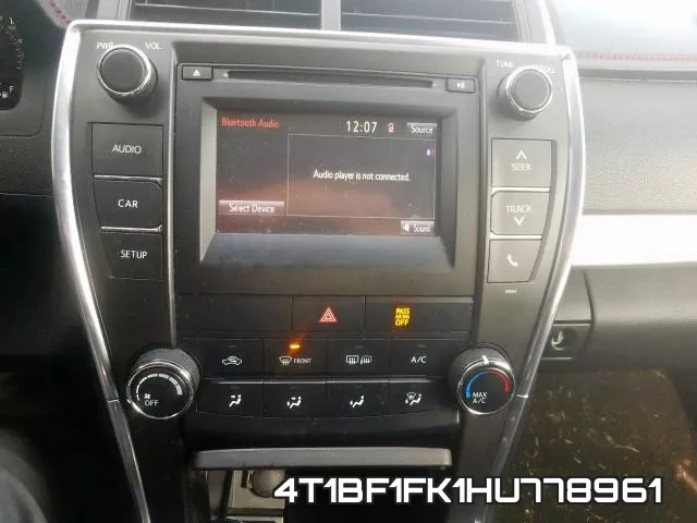 4T1BF1FK1HU778961 фото 8