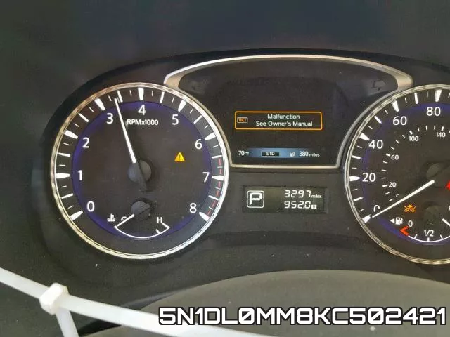 5N1DL0MM8KC502421 фото 6