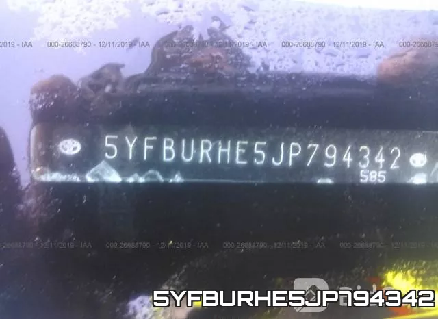 5YFBURHE5JP794342 фото 7