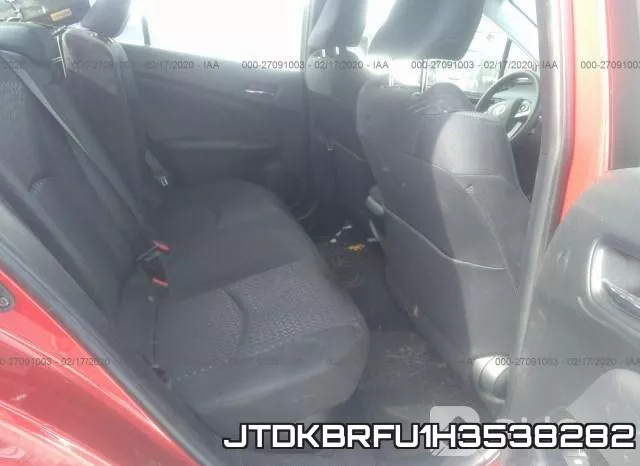 JTDKBRFU1H3538282 фото 8