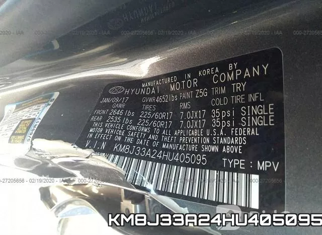 KM8J33A24HU405095 фото 9