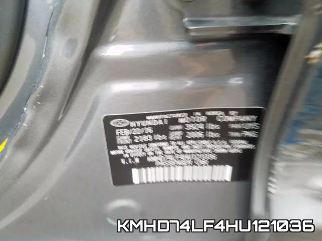 KMHD74LF4HU121036 фото 2