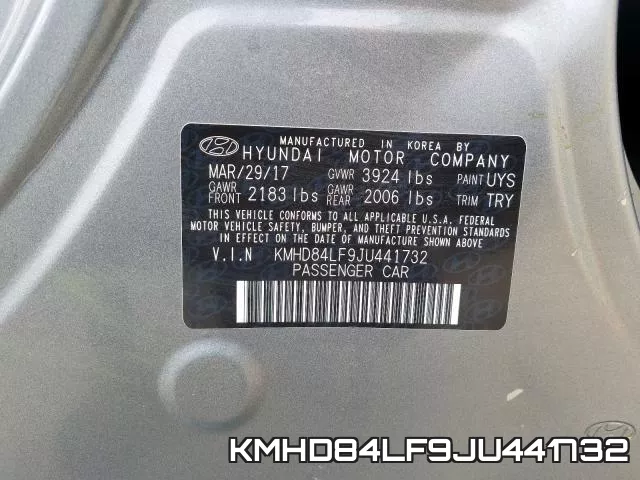 KMHD84LF9JU441732 фото 2