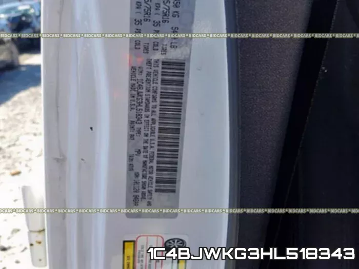1C4BJWKG3HL518343 фото 2