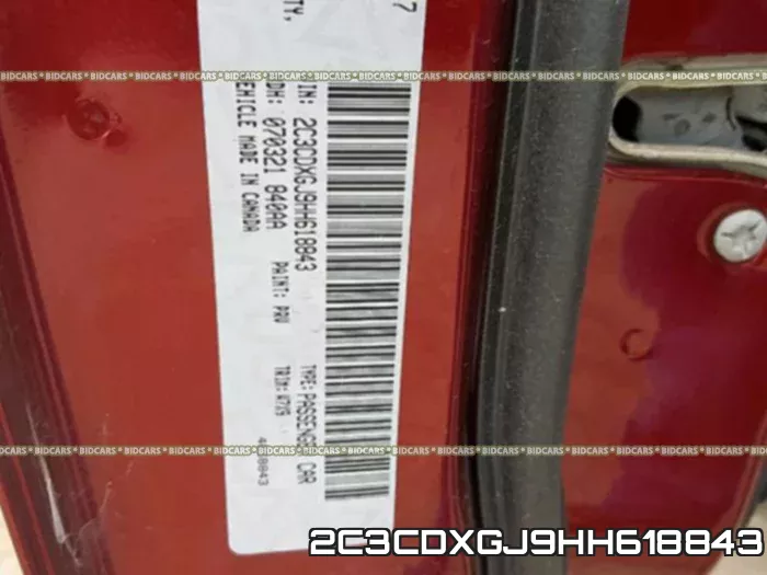 2C3CDXGJ9HH618843 фото 2