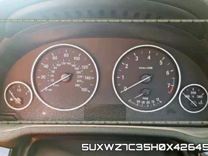 5UXWZ7C35H0X42645 фото 9