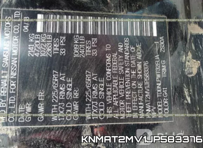 KNMAT2MV1JP583376 фото 10