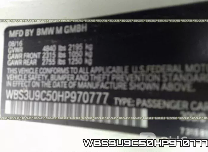 WBS3U9C50HP970777 фото 10