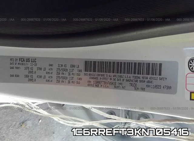1C6RREFT3KN705416 фото 6