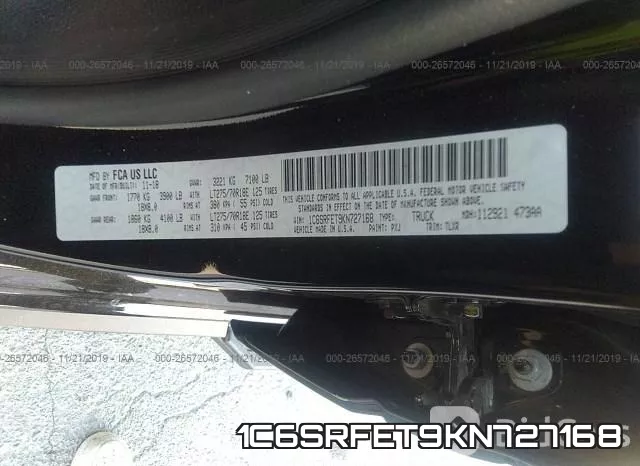 1C6SRFET9KN727168 фото 8