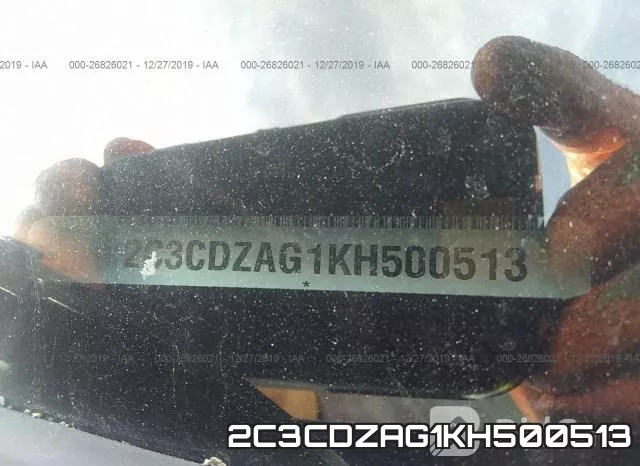 2C3CDZAG1KH500513 фото 10