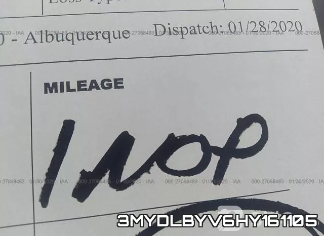 3MYDLBYV6HY161105 фото 6