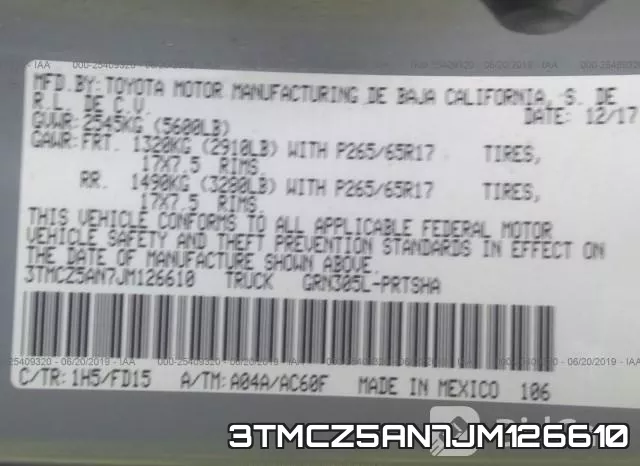 3TMCZ5AN7JM126610 фото 7