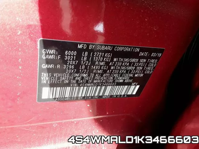 4S4WMALD1K3466603 фото 2
