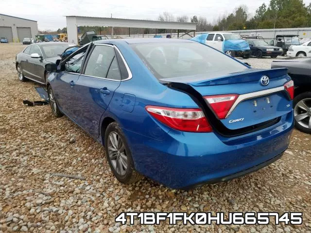 4T1BF1FK0HU665745 фото 3