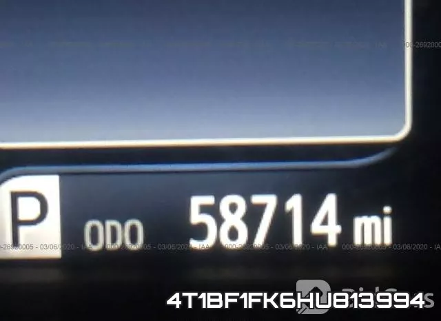 4T1BF1FK6HU813994 фото 7