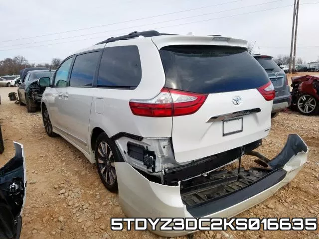 5TDYZ3DC2KS016635 фото 3