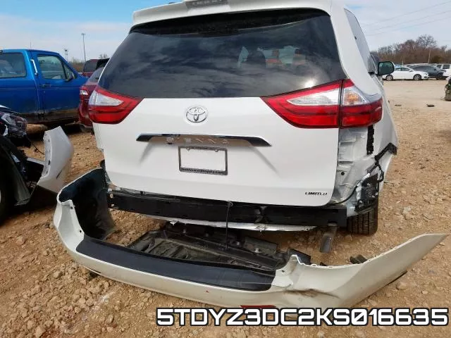 5TDYZ3DC2KS016635 фото 8