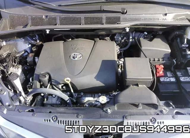 5TDYZ3DC8JS944996 фото 2