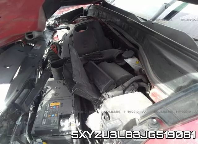 5XYZU3LB3JG519081 фото 2