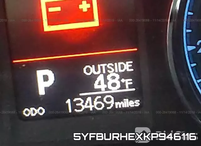 5YFBURHEXKP946116 фото 7