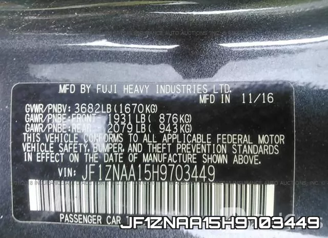 JF1ZNAA15H9703449 фото 7