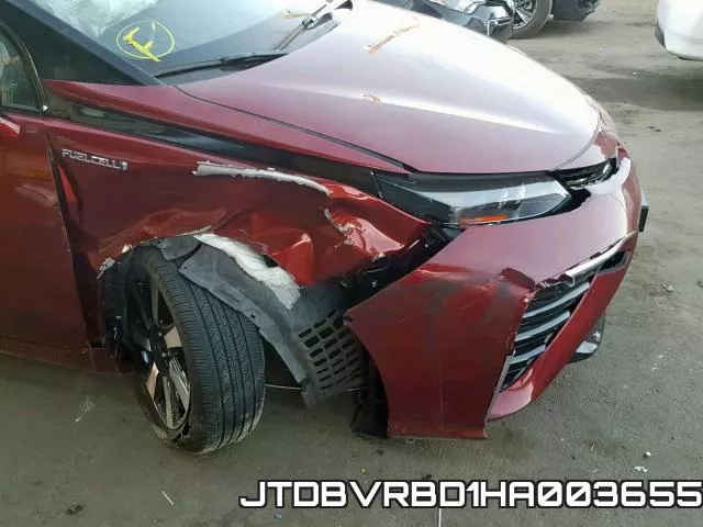 JTDBVRBD1HA003655 фото 7
