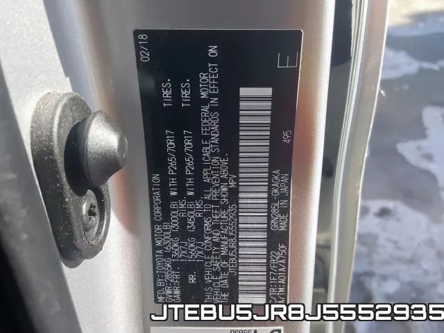 JTEBU5JR8J5552935 фото 2