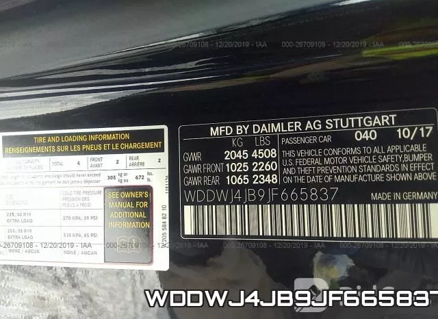 WDDWJ4JB9JF665837 фото 7
