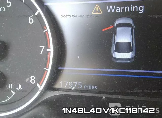 1N4BL4DV1KC118742 фото 8