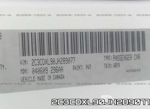 2C3CDXL90JH289077 фото 7