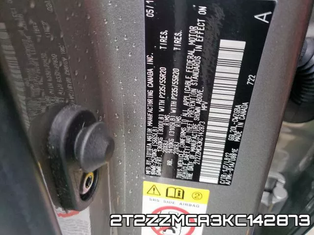 2T2ZZMCA3KC142873 фото 2
