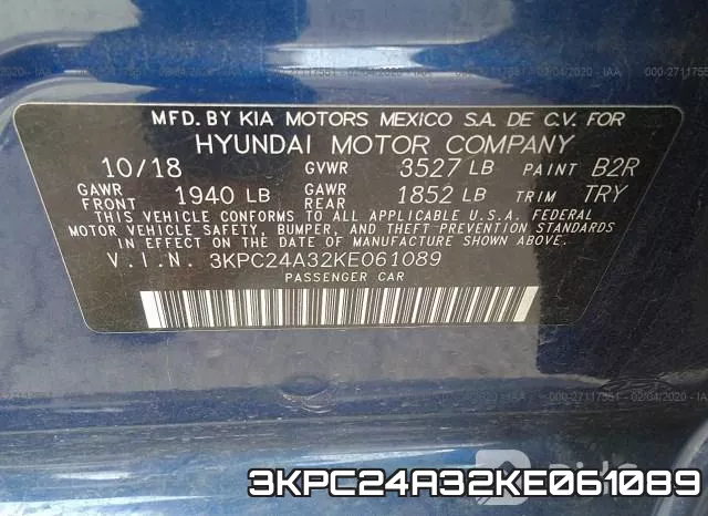 3KPC24A32KE061089 фото 8