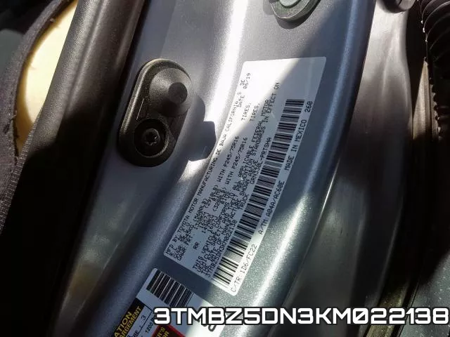 3TMBZ5DN3KM022138 фото 2