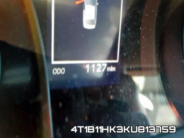 4T1B11HK3KU813759 фото 7