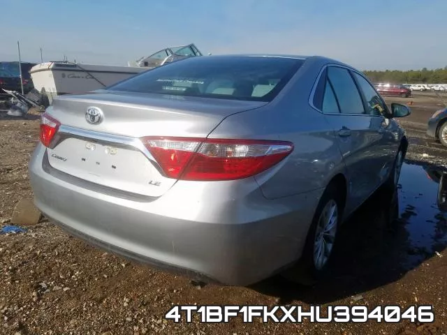 4T1BF1FKXHU394046 фото 4